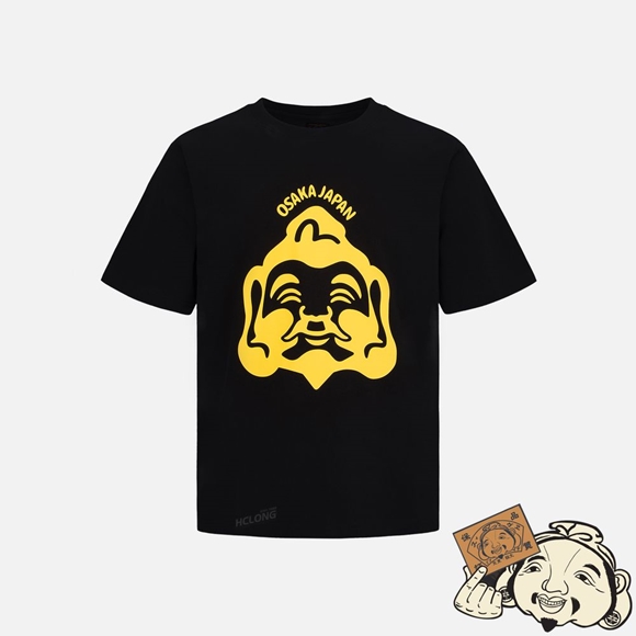 Men Evisu GODHEAD PRINT T-SHIRT Noir | 395GACVRJ