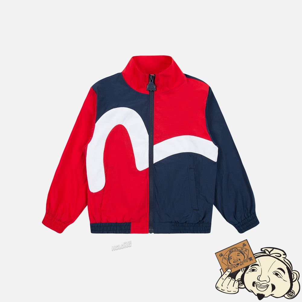 Kids Evisu DARUMA BUDDIES AND SEAGULL INSERT JACKET MULTIPLE | 724SZFYBV