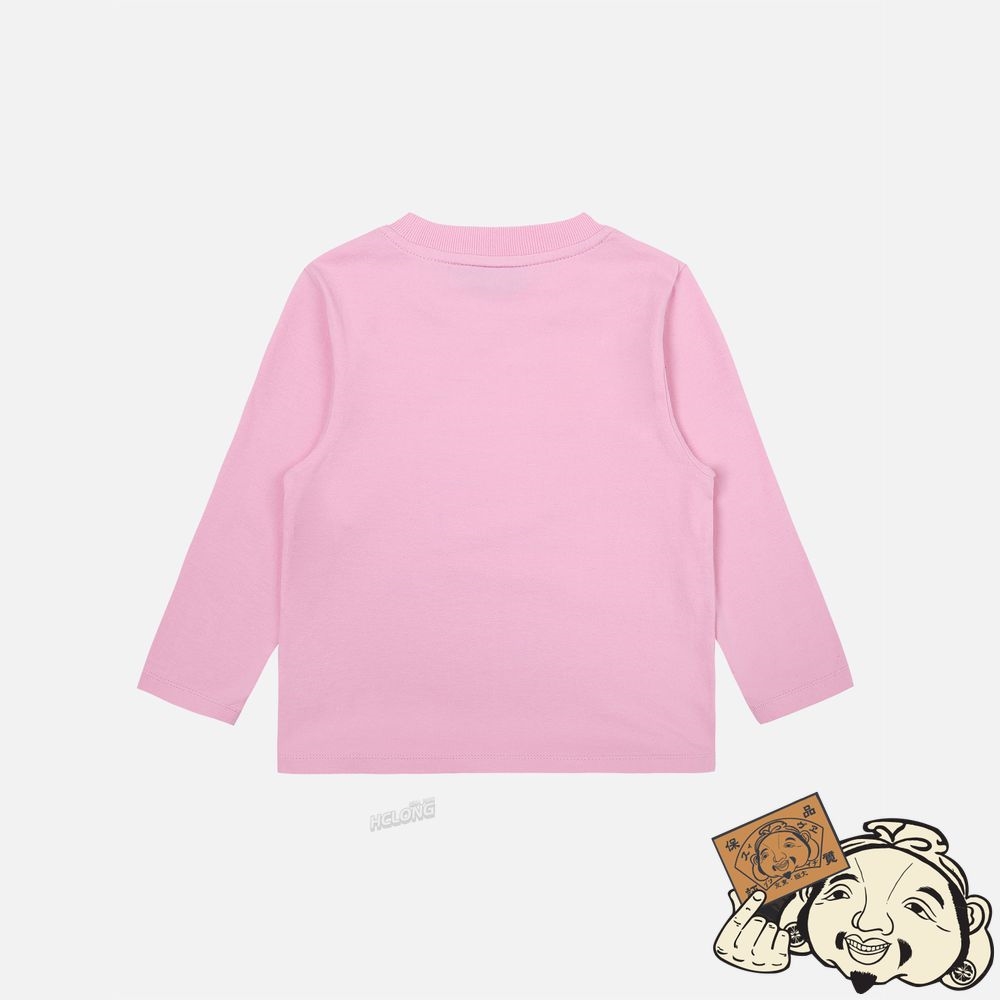 Kids Evisu DARUMA PRINT LONG-SLEEVE T-SHIRT Rose | 301UHXJOL