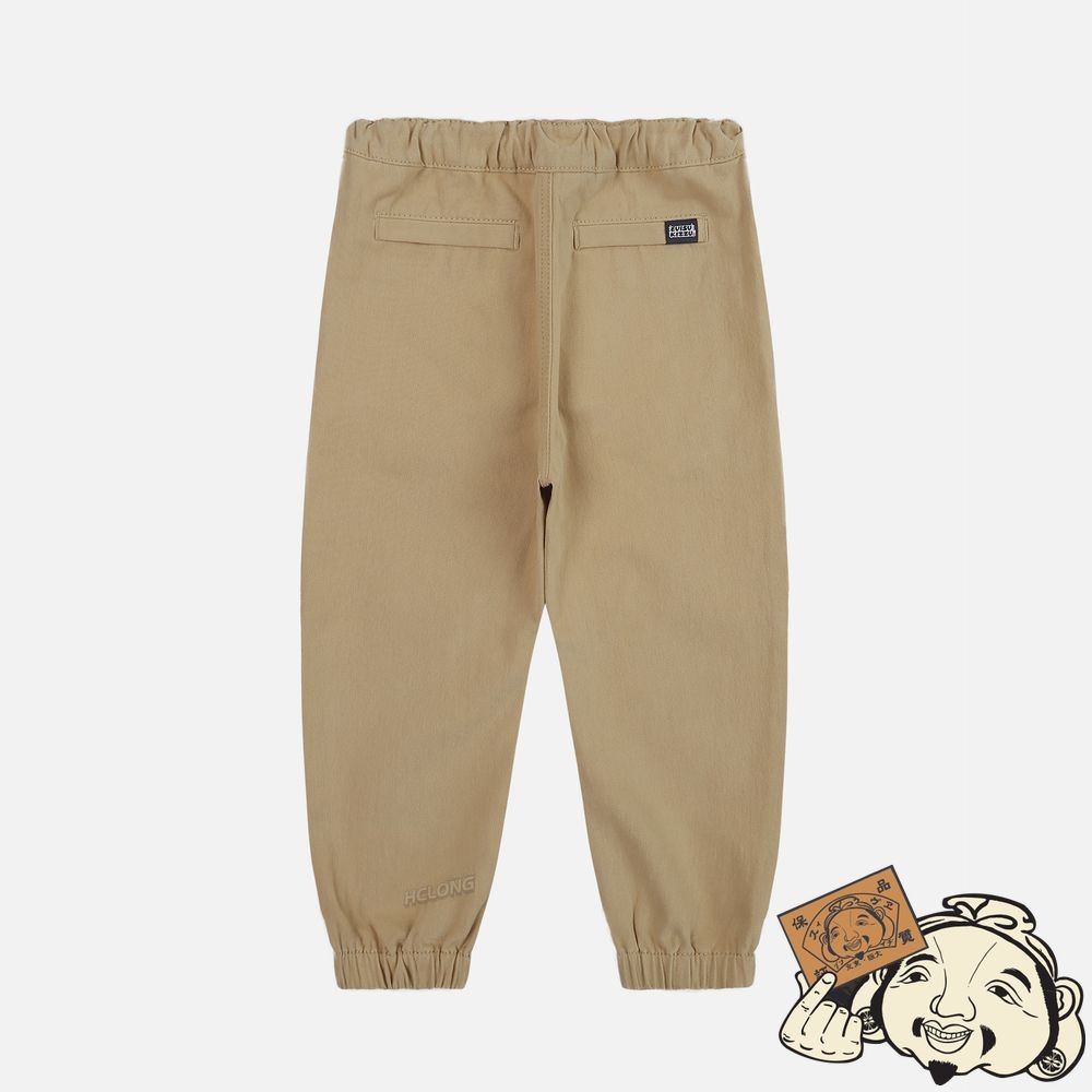 Kids Evisu STRIPE-TRIM PANTS Kaki | 021VLAJBK