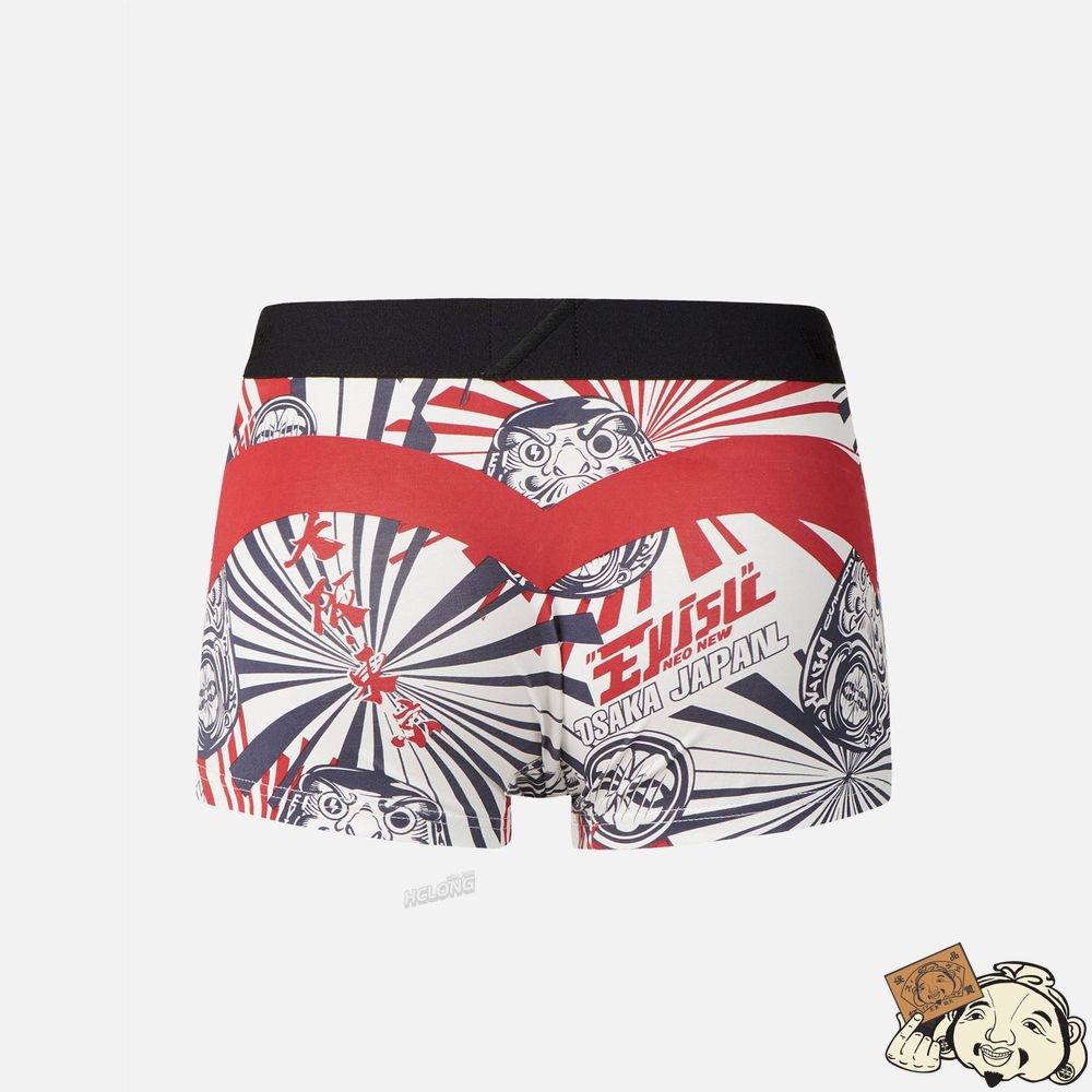Men Evisu ALLOVER DARUMA PRINT TRUNKS MULTIPLE | 386XWAENR