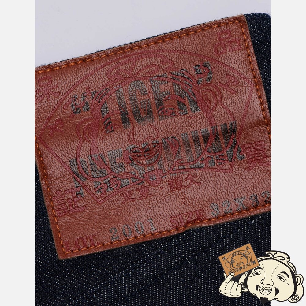 Men Evisu HANDPRINTED SEAGULL LOOSE STRAIGHT FIT SELVEDGE PRESHRUNK JEANS Indigo | 496NJDZQH