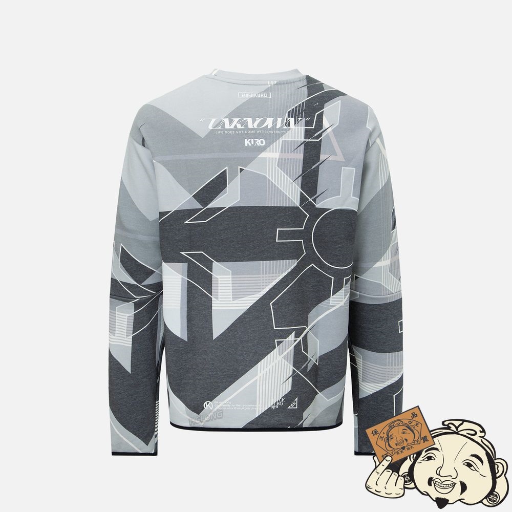 Men Evisu KAMON CAMO PRINT SWEATSHIRT MULTIPLE | 652DVEMCI
