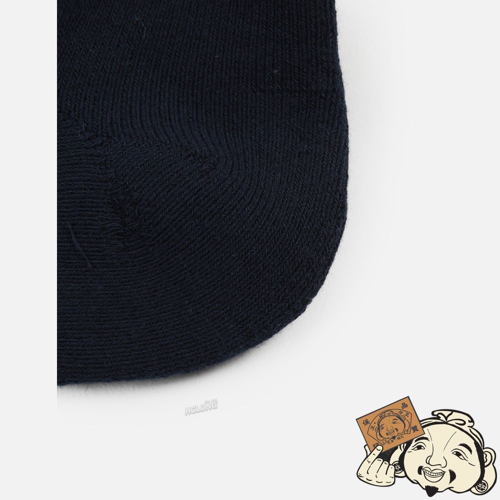 Men Evisu LOGO AND SEAGULL JACQUARD SHORT SOCKS Bleu | 501SCXBNG