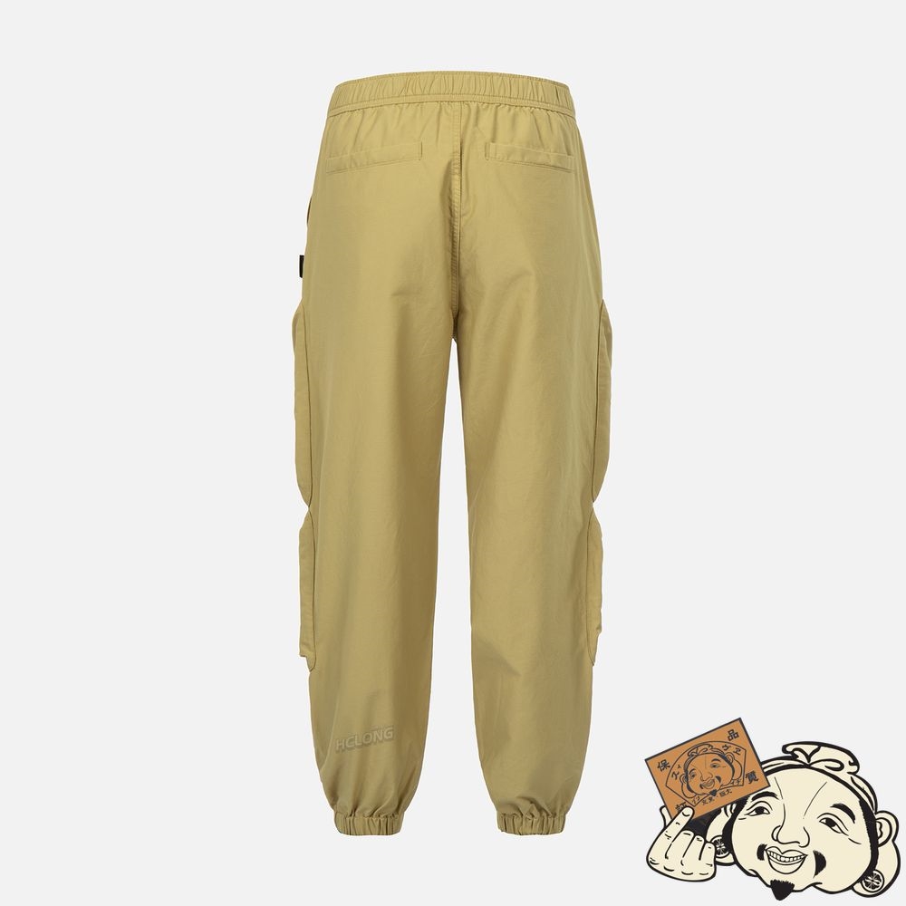 Men Evisu MULTI 3D POCKET JOGGERS Kaki | 510RINJWO