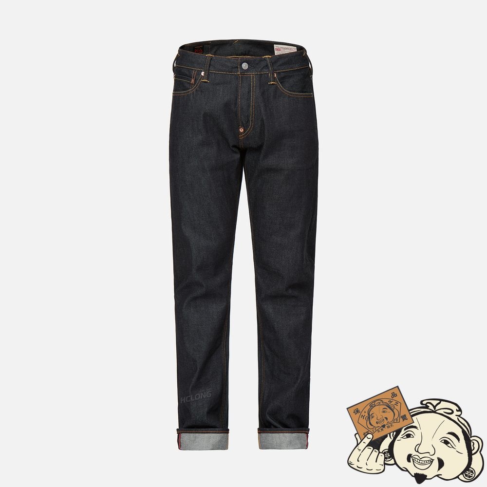 Men Evisu MULTI POCKET REGULAR STRAIGHT FIT JEANS #2008 Indigo | 706VHRTYJ