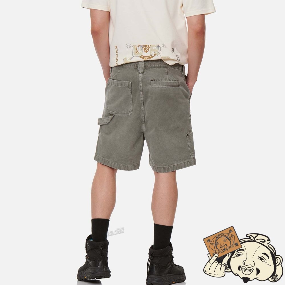 Men Evisu MULTI POCKET VINTAGE DENIM SHORTS Grise | 903JTIDRU