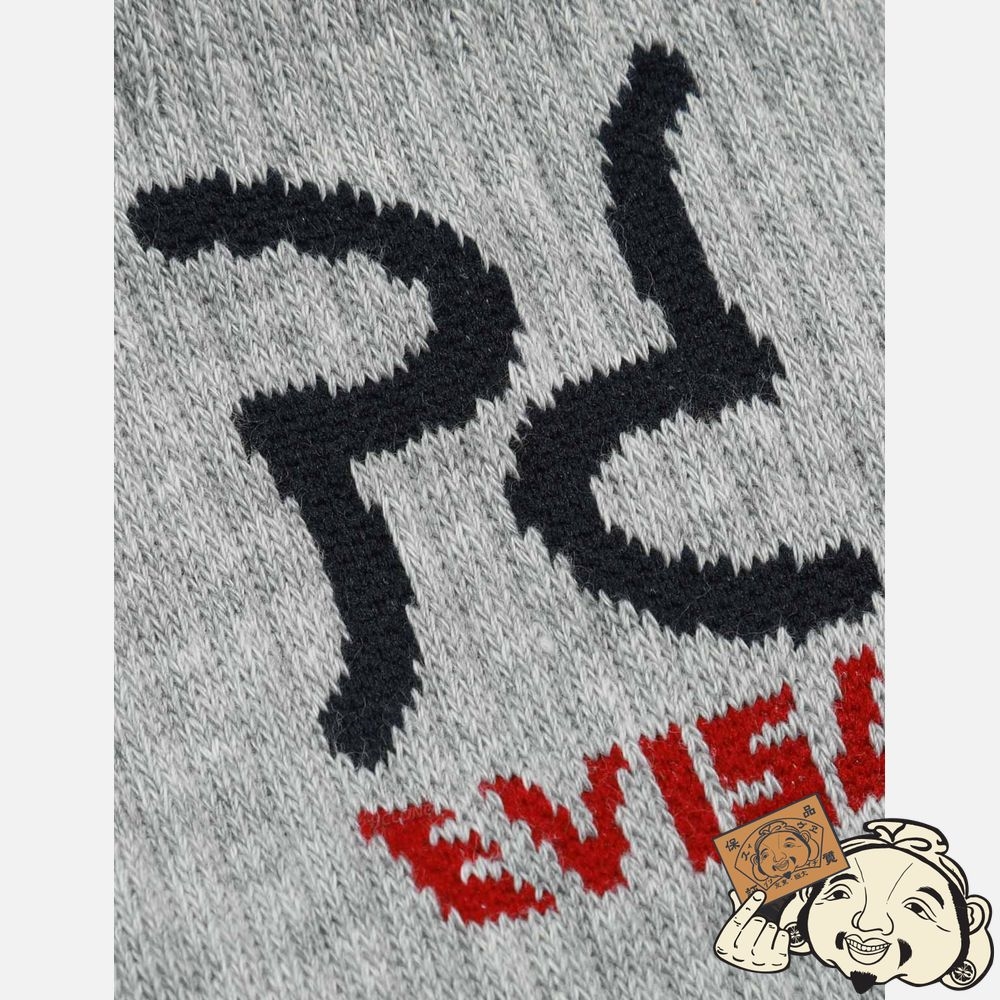 Women Evisu DOUBLE SEAGULL JACQUARD SHORT SOCKS MULTIPLE | 329CJHIOY