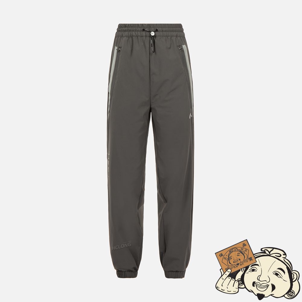 Women Evisu GRAFFITI LOGO PRINT JOGGERS CHARCOAL | 948XBRWKZ