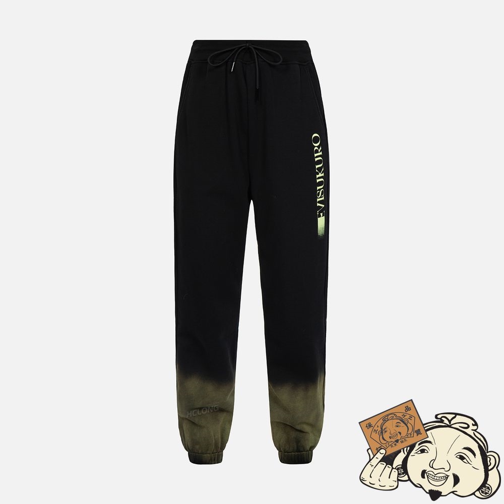 Women Evisu Gradient Spray-dye Sweatpants Noir | 157XZVCYO