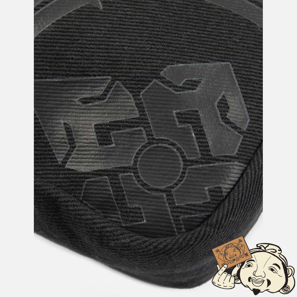Women Evisu KAMON PRINT MESSENGER BAG Noir | 384YJKSRN