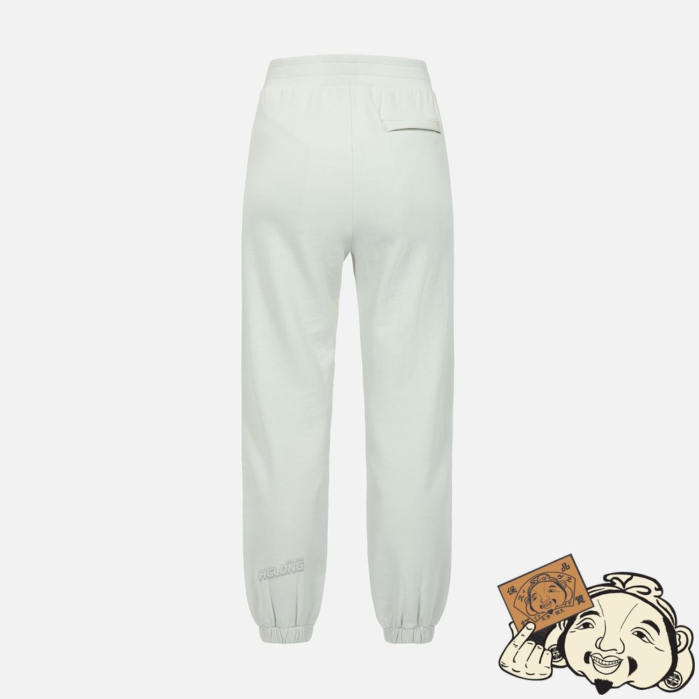 Women Evisu LOGO AND SEAGULL EMBROIDERY SWEATPANTS Grise | 741VAWUXB