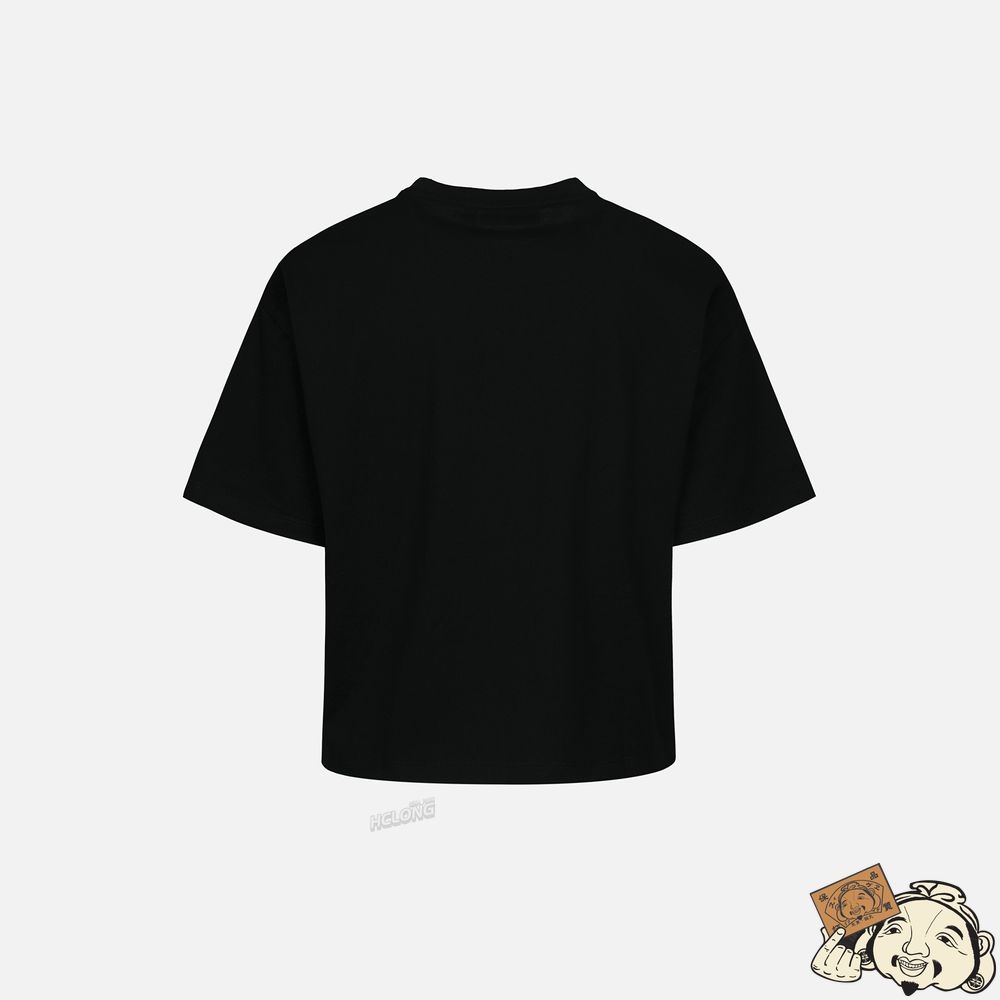 Women Evisu SEAGULL PRINT AND EMBROIDERY T-SHIRT Noir | 698ZFAIJS