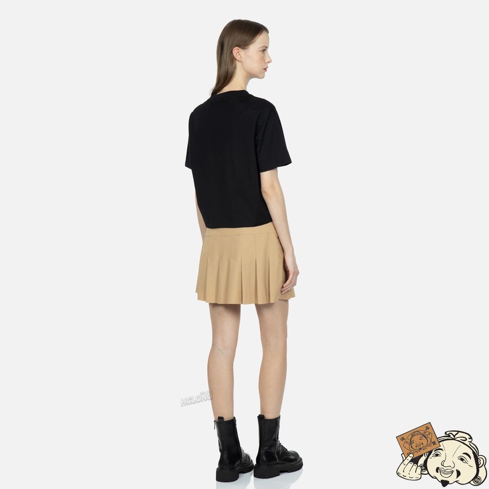 Women Evisu SEAGULL PRINT AND EMBROIDERY T-SHIRT Noir | 698ZFAIJS