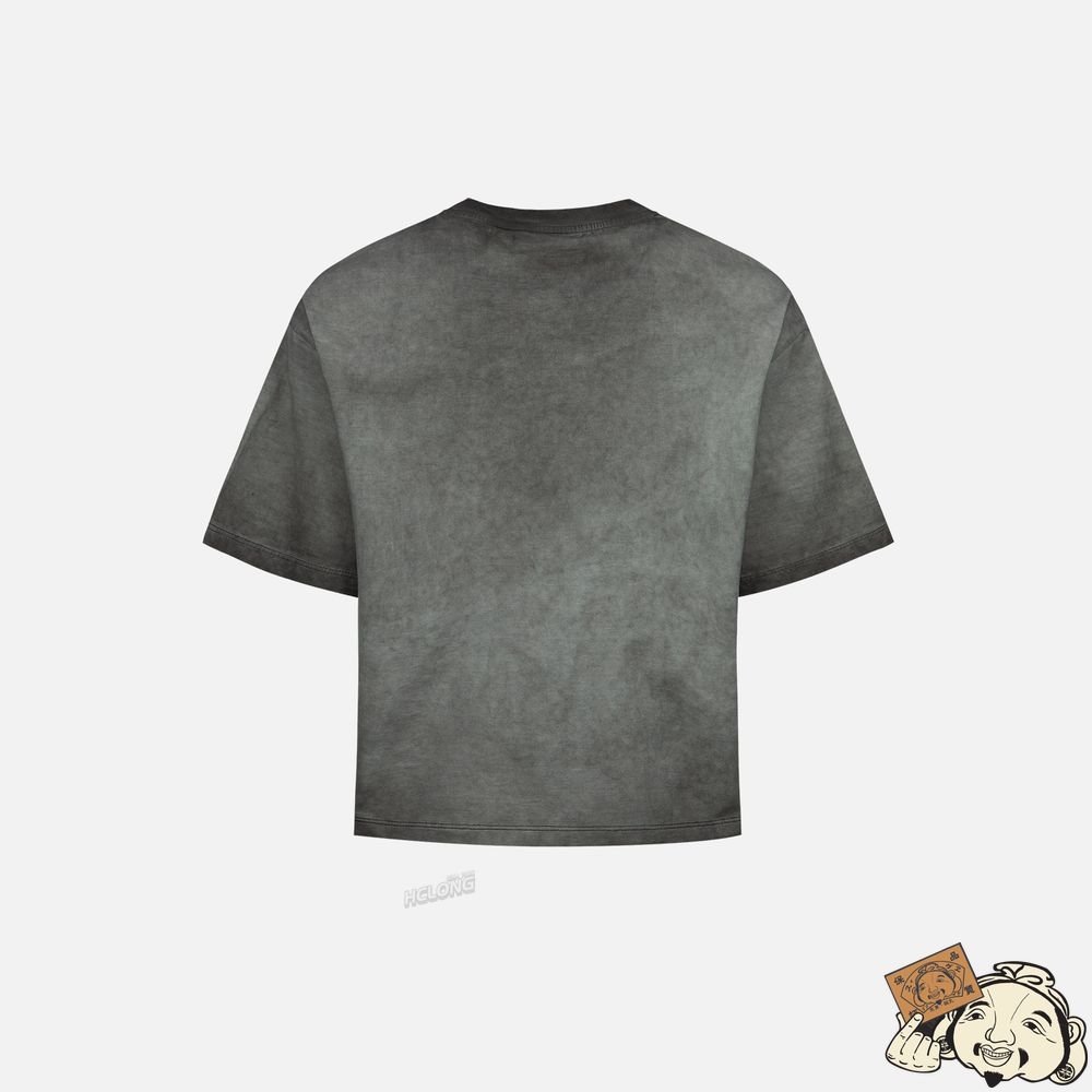 Women Evisu SEAGULL PRINT AND STITCHING WASHED T-SHIRT Noir | 526PBMQDK